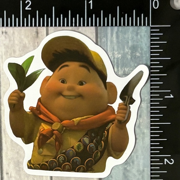 ๐10/$10๐ Disney Pixar Up Reusable Waterproof Vinyl Sticker Decal - Picture 1 of 1